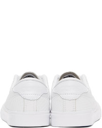 Converse White Leather Heart Of The City Louie Lopez Pro Sneakers