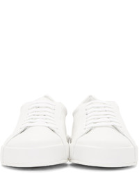 Jil Sander White Leather Miro Sneakers