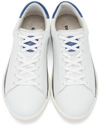 Diesel White Leather S Naptik Sneakers