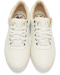 Diesel White Leather S Spaark Sneakers