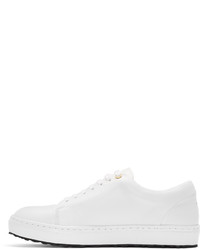 Wooyoungmi White Leather Sneakers