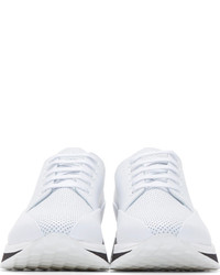 Pierre Hardy White Leather Sneakers