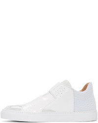 MM6 MAISON MARGIELA White Leather Sneakers