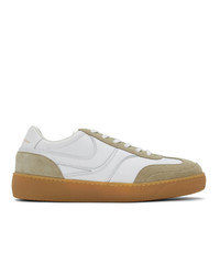 Dries Van Noten White Leather Sneakers