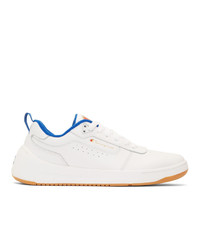 Champion Reverse Weave White Leather Super C Court Classic Sneakers