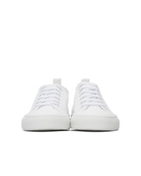 Common Projects White Leather Tournat Low Sneakers