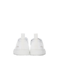 Common Projects White Leather Tournat Low Sneakers