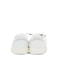 Off-White White Leather Vulcanized Low Sneakers