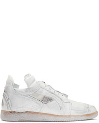 Maison Margiela White Limited Edition Mixed Patchwork Sneakers
