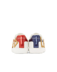 Gucci White Loved Ace Sneakers