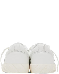 Off-White White Low Vulcanized Sneakers