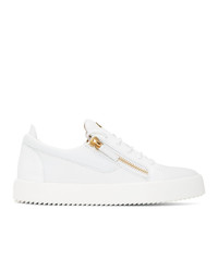 Giuseppe Zanotti White May London Frankie Sneakers