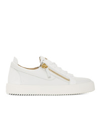 Giuseppe Zanotti White May London Frankie Sneakers