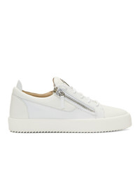 Giuseppe Zanotti White May London Frankie Sneakers