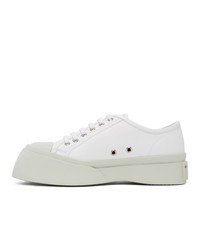 Marni White Nappa Pablo Sneakers