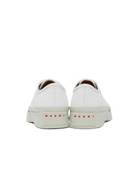 Marni White Nappa Pablo Sneakers