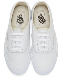 Vans White Og Authentic Lx Sneakers