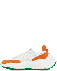 Casablanca White Orange Atlantis Sneakers
