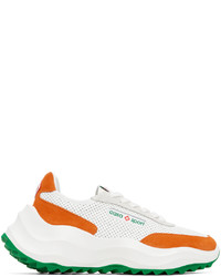 Casablanca White Orange Atlantis Sneakers
