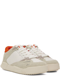 Heron Preston White Orange Low Key Sneakers