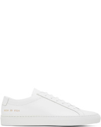 Common Projects White Original Achilles Sneakers