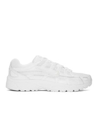 Nike White P 6000 Sneakers