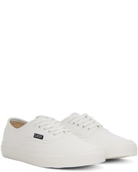 Comme des Garcons Homme White Paneled Sneakers
