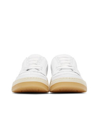 Acne Studios White Perey Lace Up Sneakers
