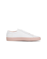Common Projects White Pink Achilles Sneakers