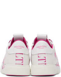 Valentino Garavani White Pink Vl7n Sneakers