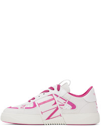 Valentino Garavani White Pink Vl7n Sneakers