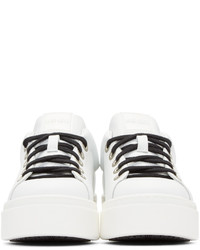 Kenzo White Platform Sneakers