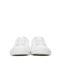 Common Projects White Premium Achilles Sneakers