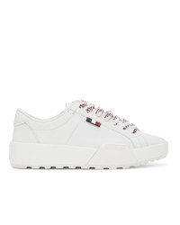 Moncler White Promyx Sneakers