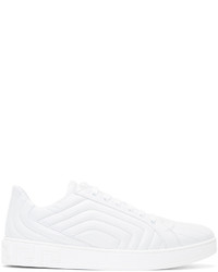 Versace White Quilted Sneakers