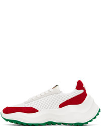 Casablanca White Red Atlantis Sneakers