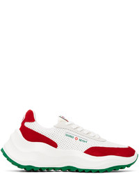 Casablanca White Red Atlantis Sneakers