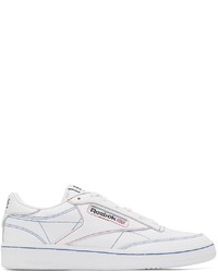 BAPE White Reebok Edition Club C 85 Sneakers