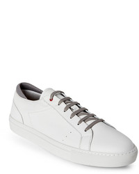 Wally Walker White Roland Leather Low Top Sneakers