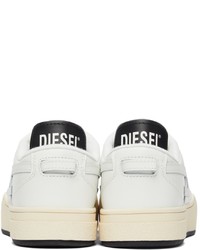 Diesel White S Ukiyo Low Sneakers