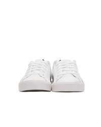 adidas Originals White Sleek Sneakers