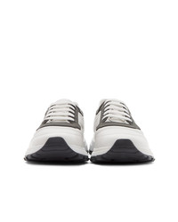 Prada White Sport Sneakers