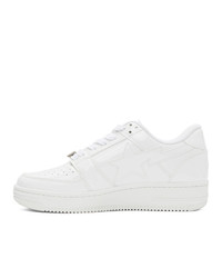 BAPE White Sta Low M2 Sneakers