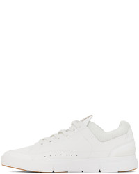 On White The Roger Advantage Sneakers