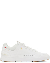 On White The Roger Advantage Sneakers