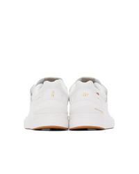 On White The Roger Center Court Sneakers