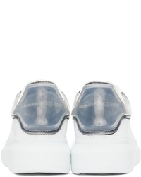 Alexander McQueen White Transparent Oversized Sneakers