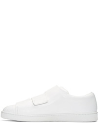 Acne Studios White Triple Lo Sneakers