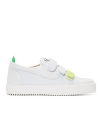 Giuseppe Zanotti White Triple Sneakers