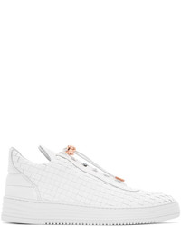 Filling Pieces White Twist Sneakers